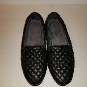 Aerosoles Quilted Black Slip-Ons